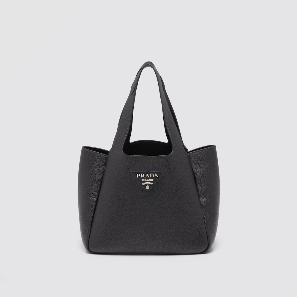 Medium leather tote
