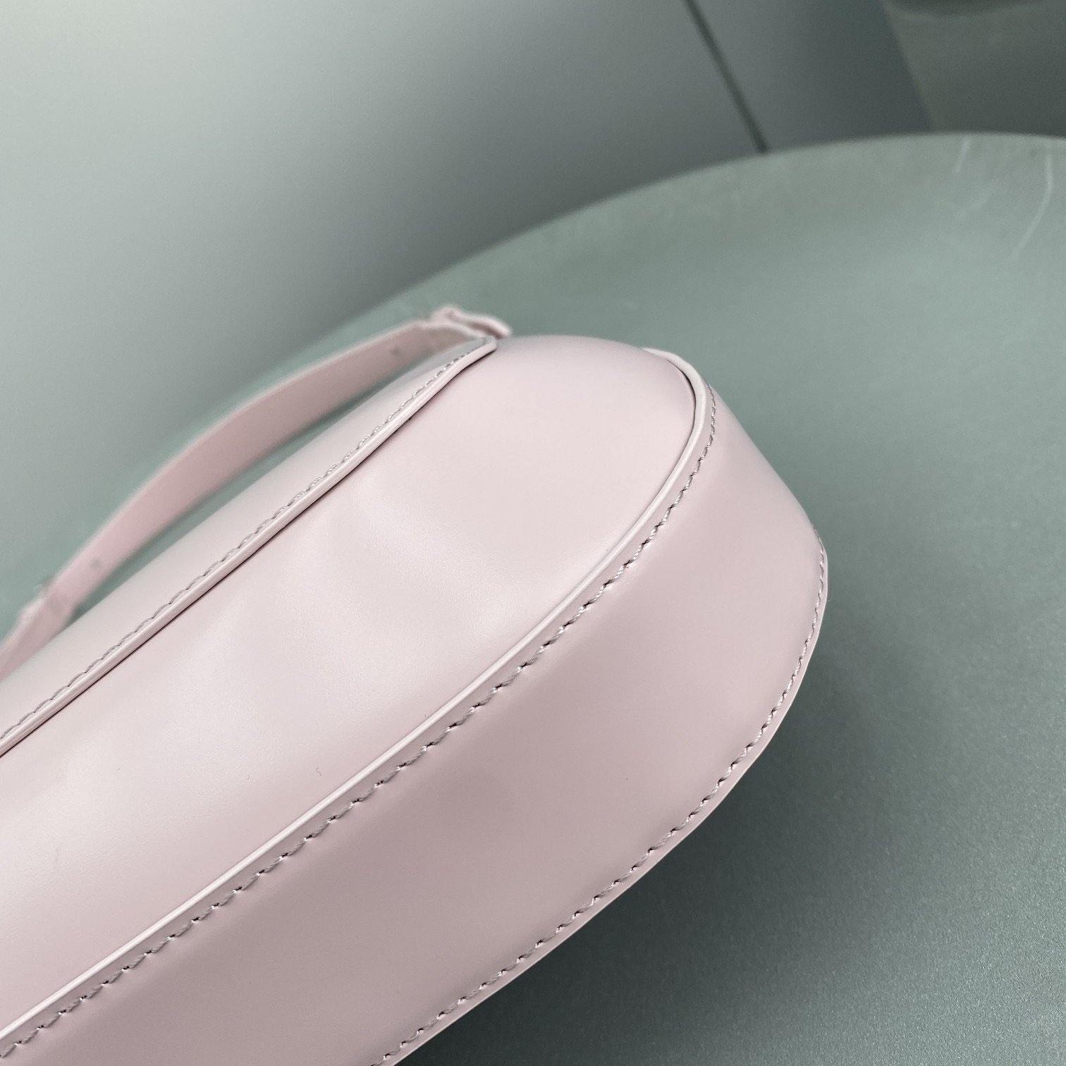 Prada Cleo Brushed Leather  Shoulder Bag