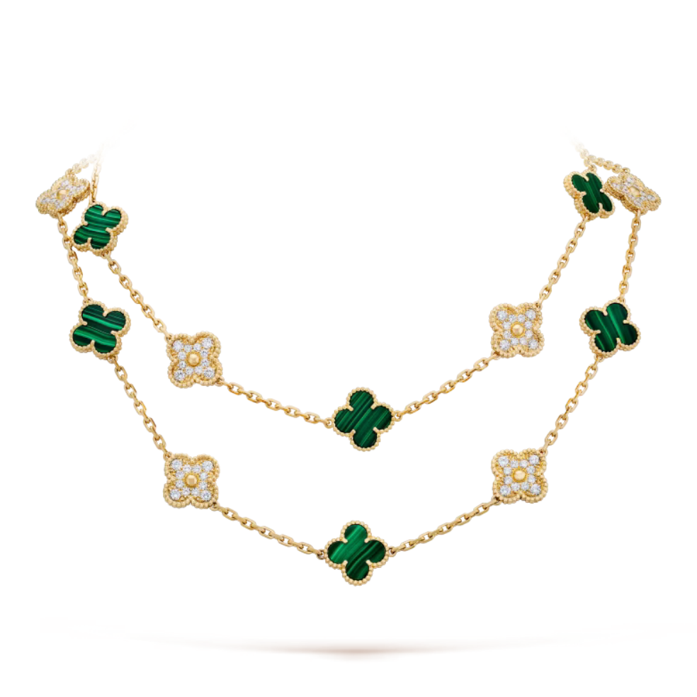 Van Cleef & Arpels 20-motif necklace set + 5-motif bracelet