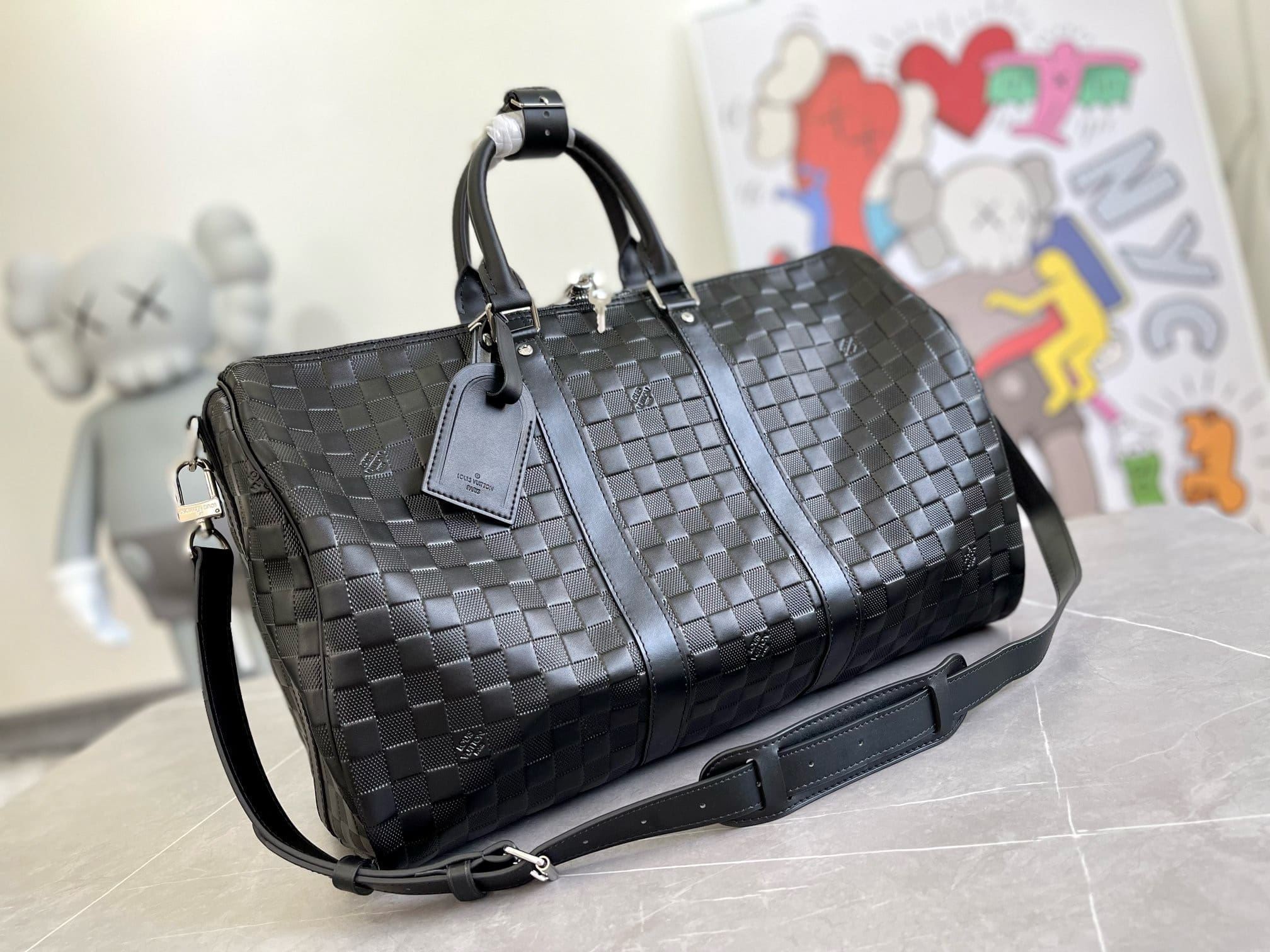 Louis Vuitton N41145 Keepall Bandoulière 45 Travel Bag