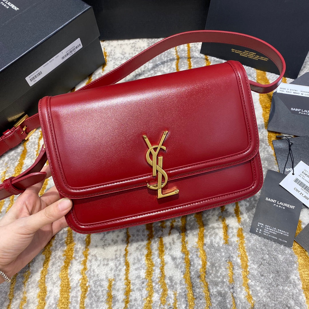 YSL Solferino Medium Satchel Bag