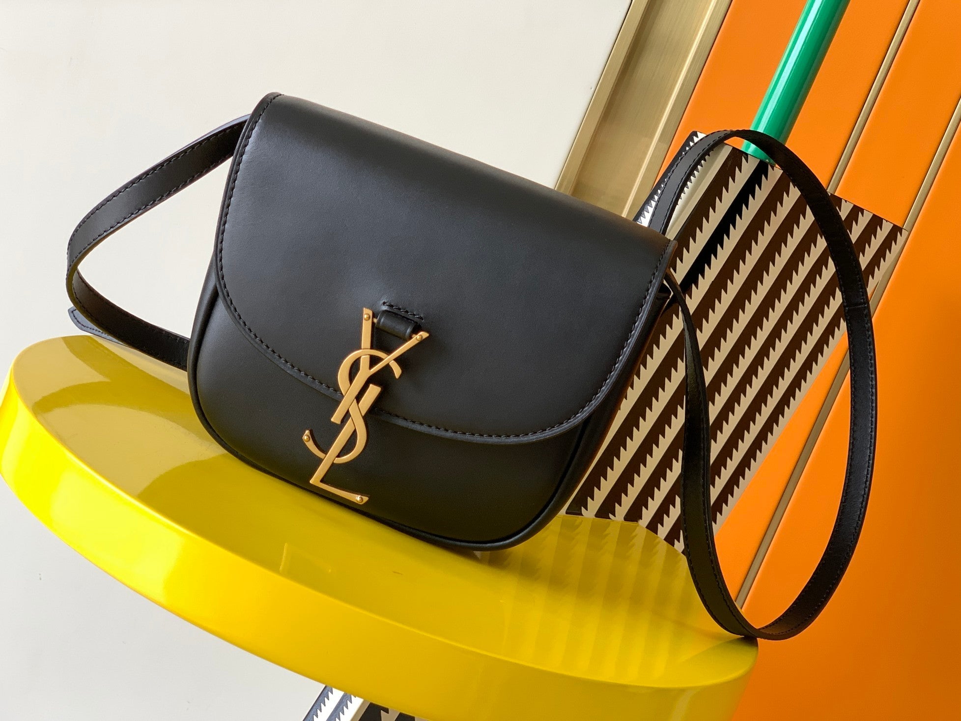 YSL Kaia Small Satchel Bag In Smooth Leather
