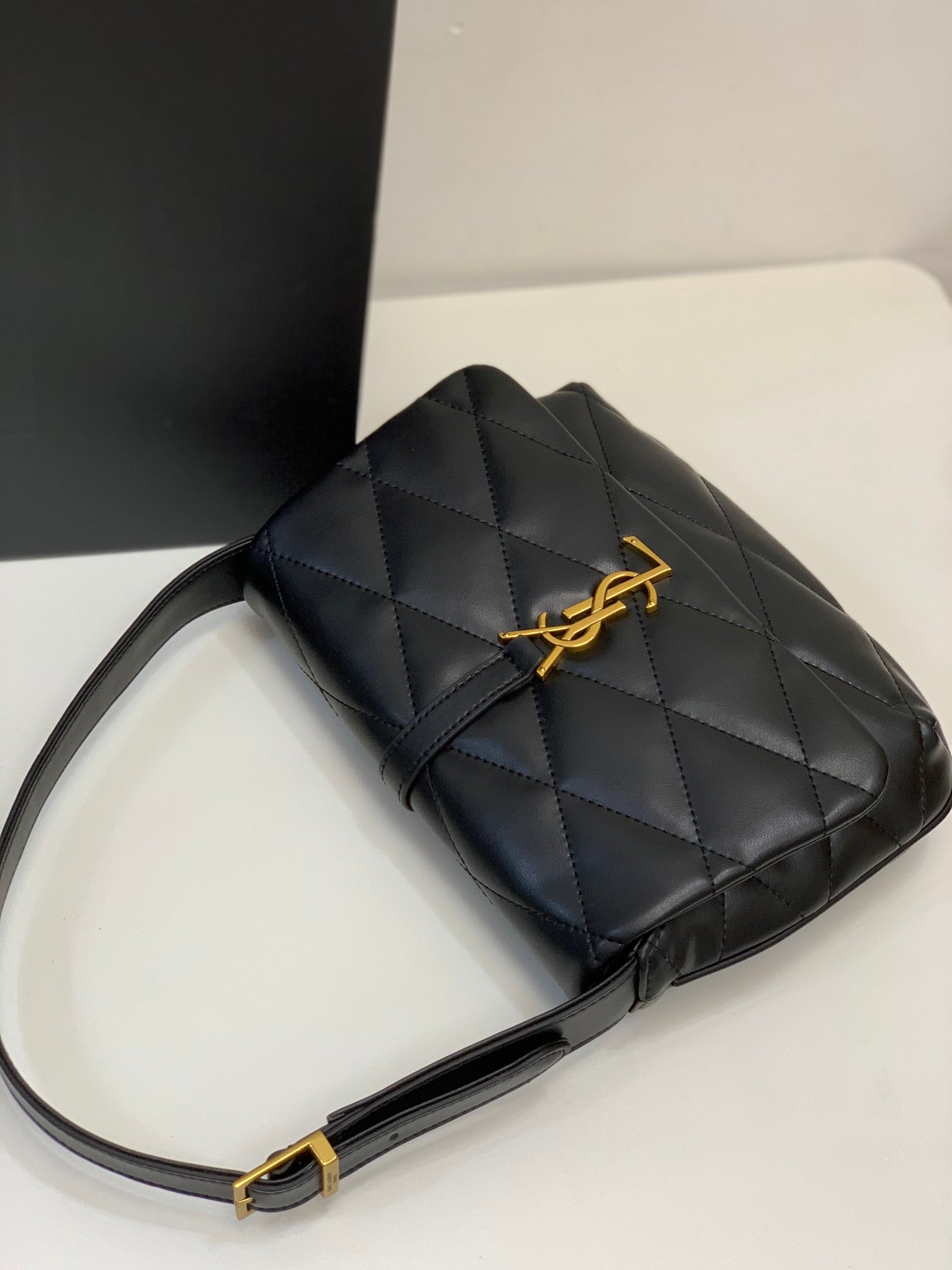 YSL LE 57 HOBO BAG IN QUILTED LAMBSKIN