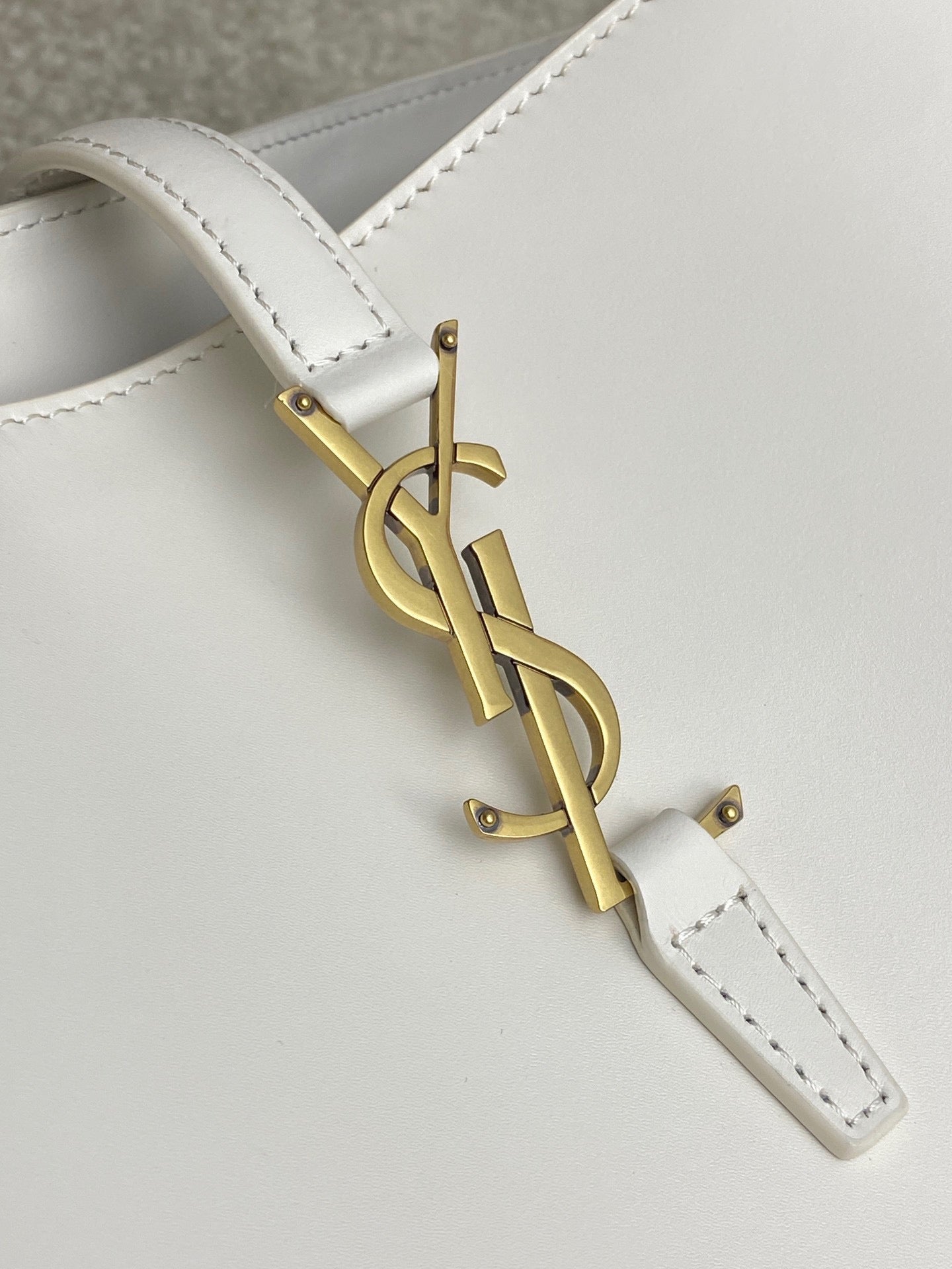 YSL Le 37 In Shiny Leather Bag