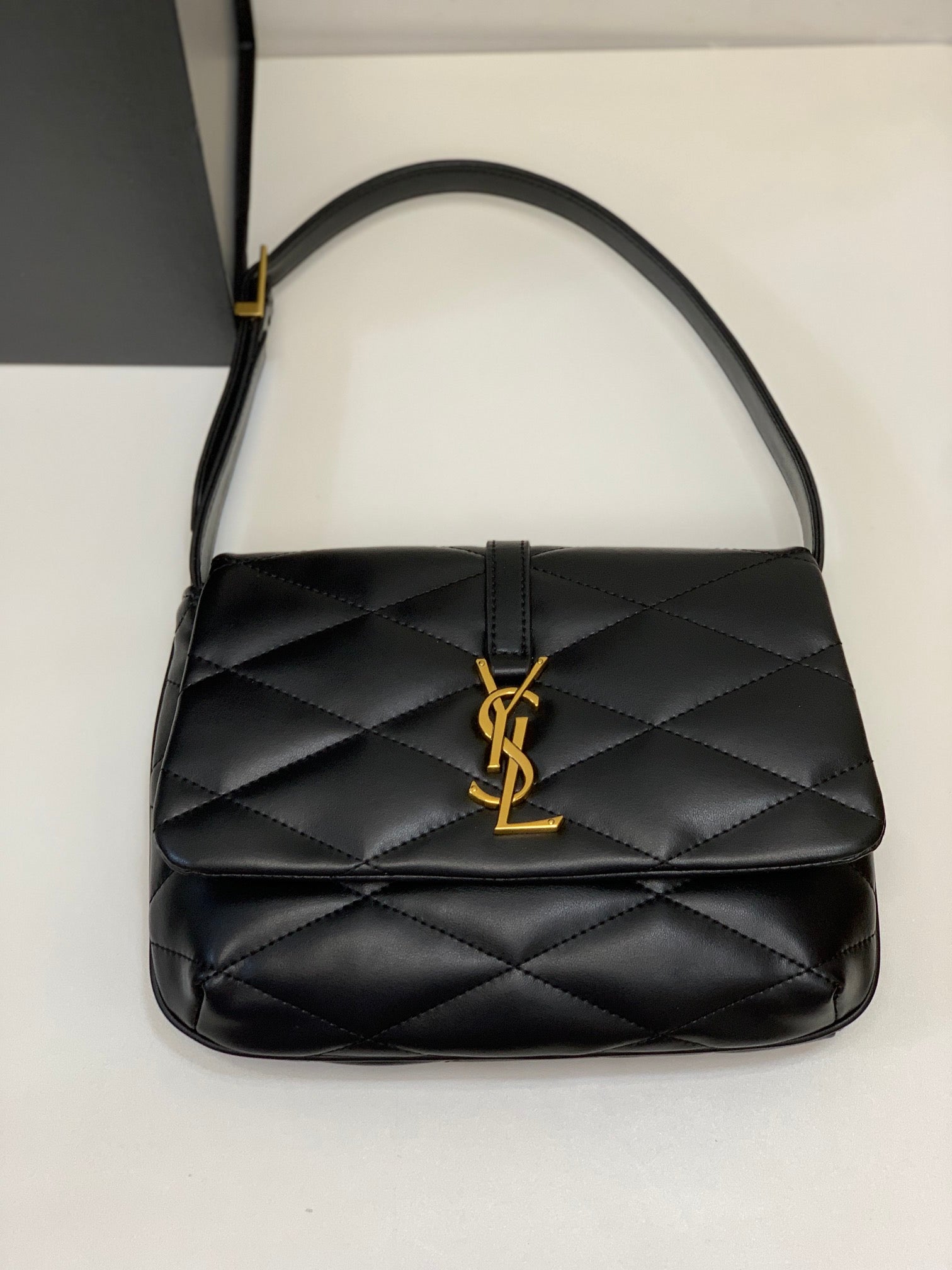 YSL LE 57 HOBO BAG IN QUILTED LAMBSKIN