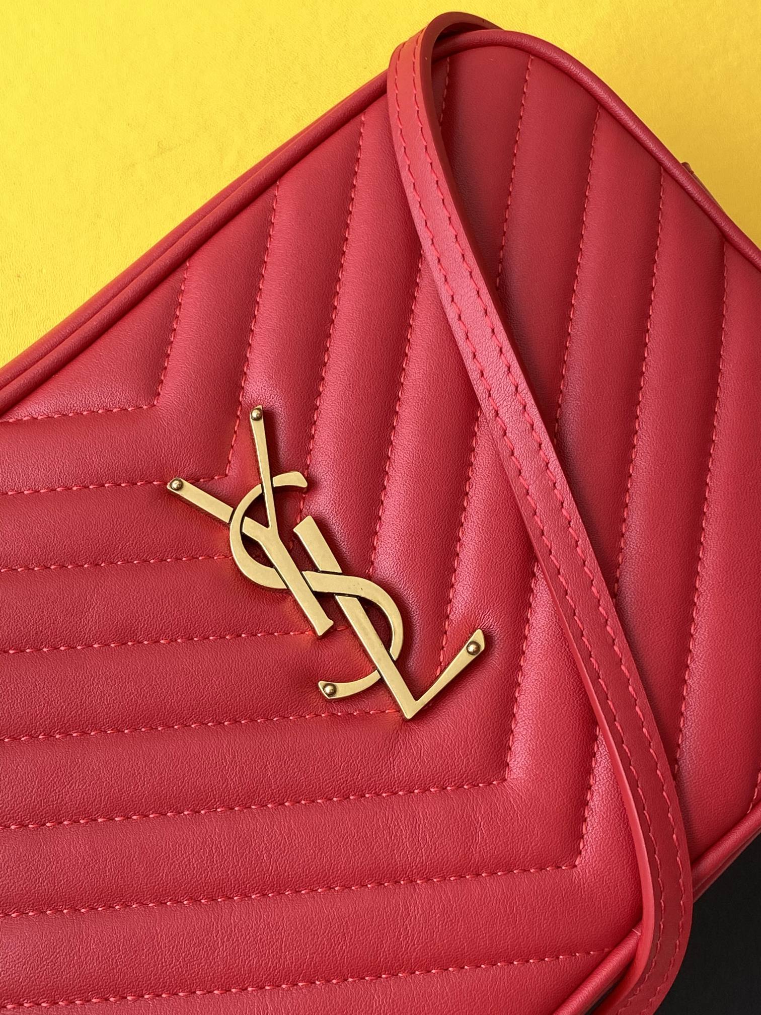 YSL Lou Camera Bag In Quilted Leather