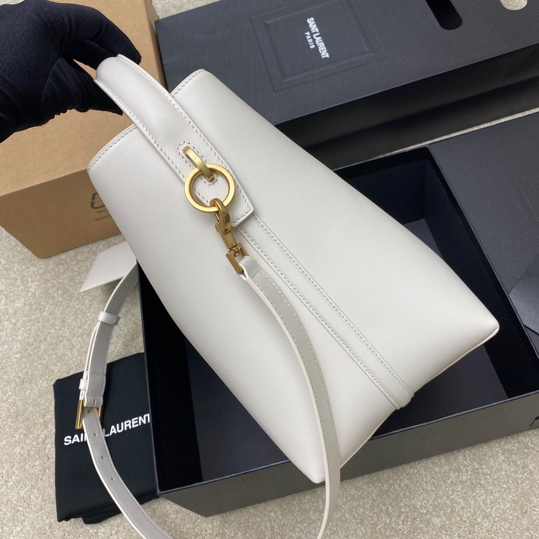 YSL Le 37 In Shiny Leather Bag