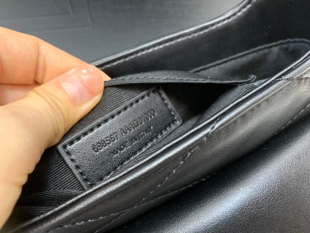 YSL LE 57 HOBO BAG IN QUILTED LAMBSKIN