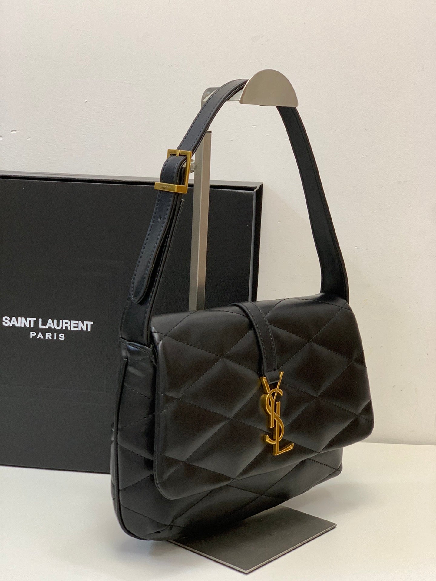 YSL LE 57 HOBO BAG IN QUILTED LAMBSKIN