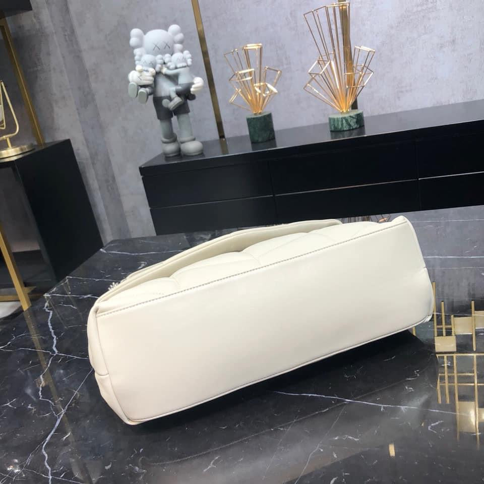 YSL PUFFER MEDIUM BAG IN QUILTED LAMBSKIN