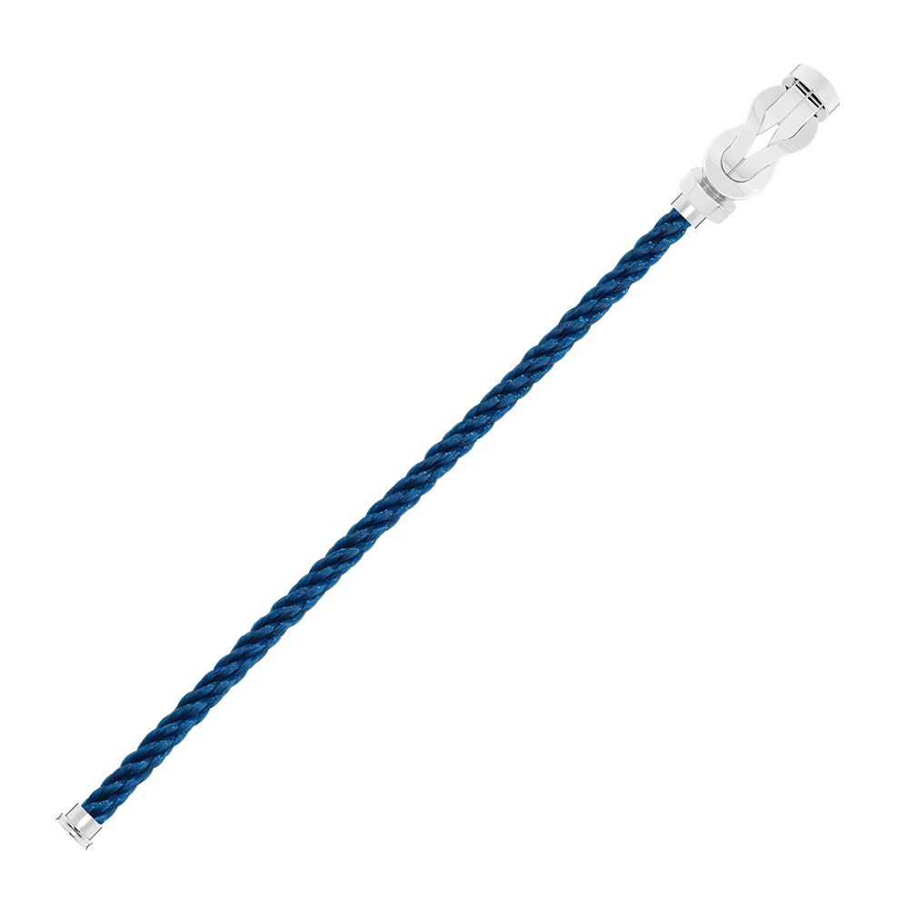 FRED CHANCE INFINIE BRACELET Stainless steel and gold plating WHITE GOLD LARGE MODEL