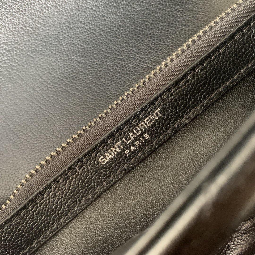 YSL College Medium Quilted Leather Bag