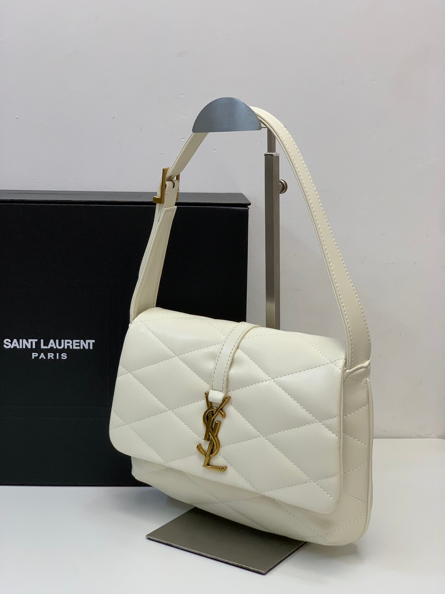 YSL LE 57 HOBO BAG IN QUILTED LAMBSKIN