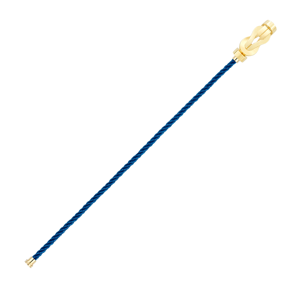 FRED CHANCE INFINIE BRACELET Stainless steel and gold plating YELLOW GOLD MEDIUM MODEL