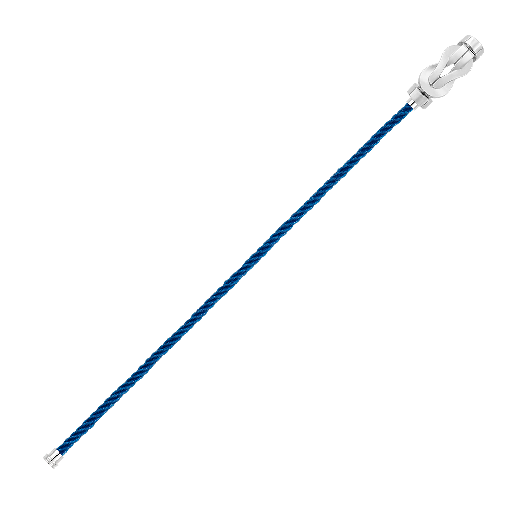 FRED CHANCE INFINIE BRACELET Stainless steel and gold plating WHITE GOLD MEDIUM MODEL