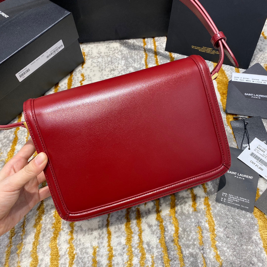 YSL Solferino Medium Satchel Bag