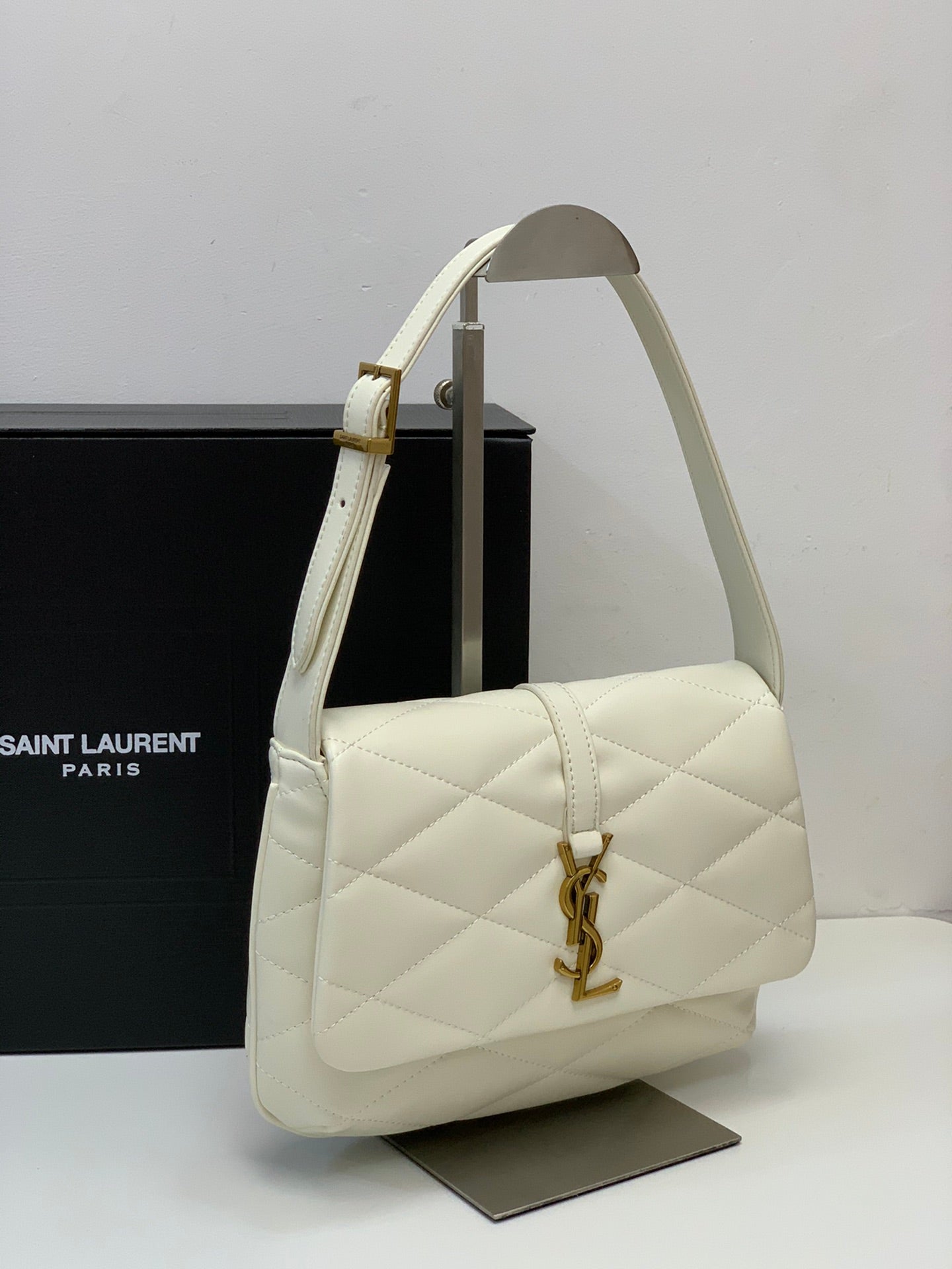 YSL LE 57 HOBO BAG IN QUILTED LAMBSKIN