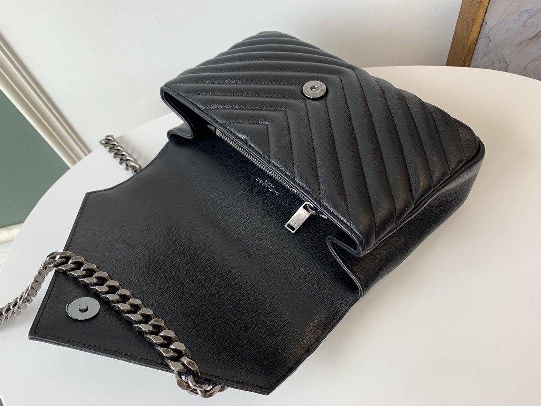 YSL College Medium Quilted leather Bag