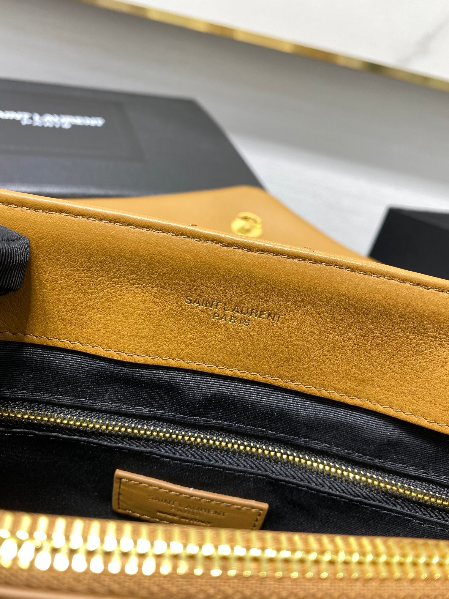 YSL Loulou Medium Chain Bag In Y Leather