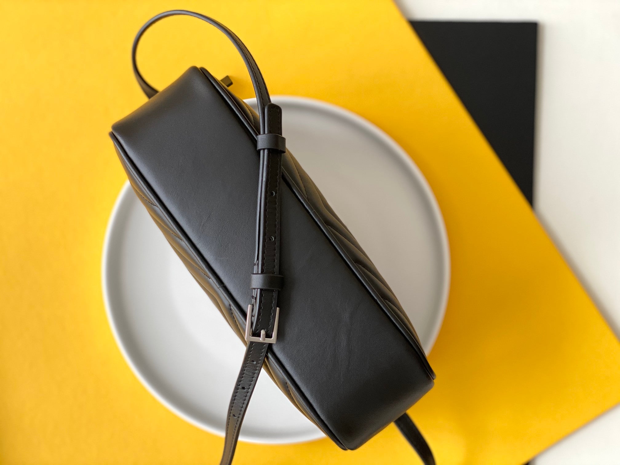 YSL Lou Camera Bag In Quilted Leather