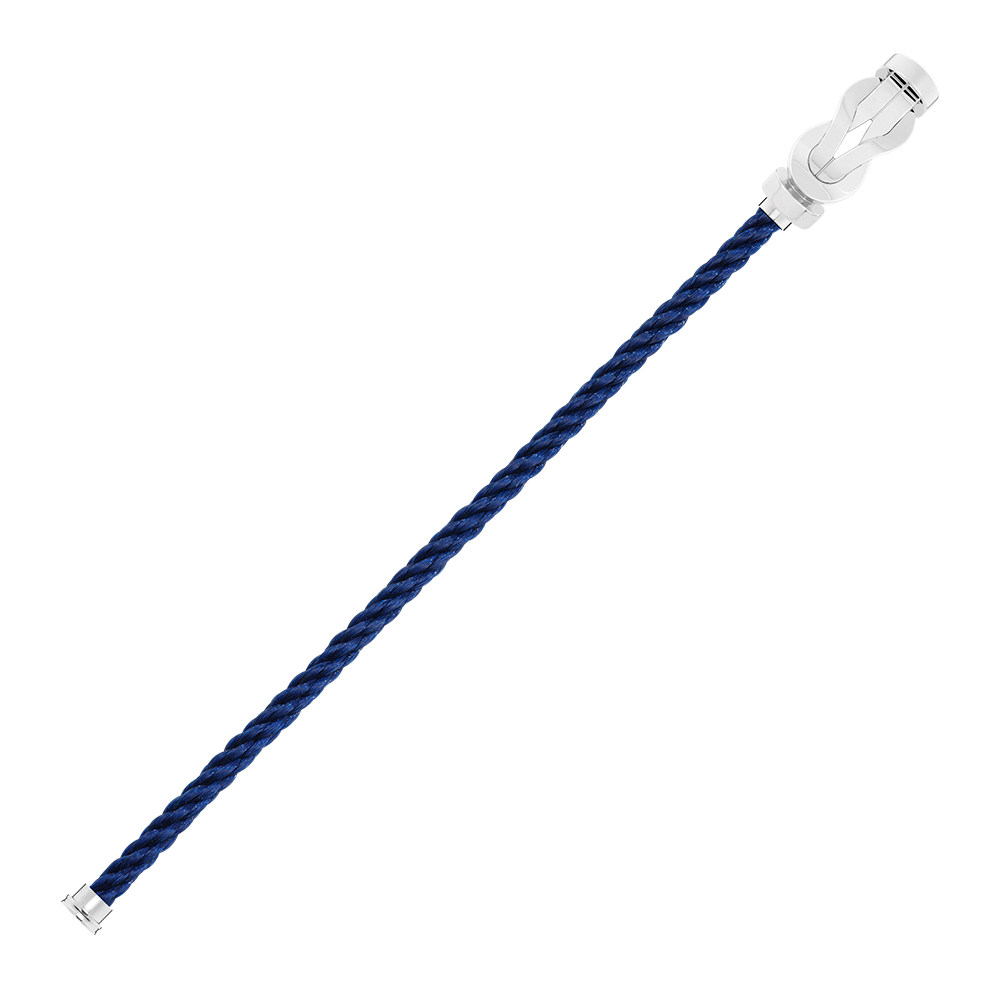 FRED CHANCE INFINIE BRACELET Stainless steel and gold plating WHITE GOLD LARGE MODEL