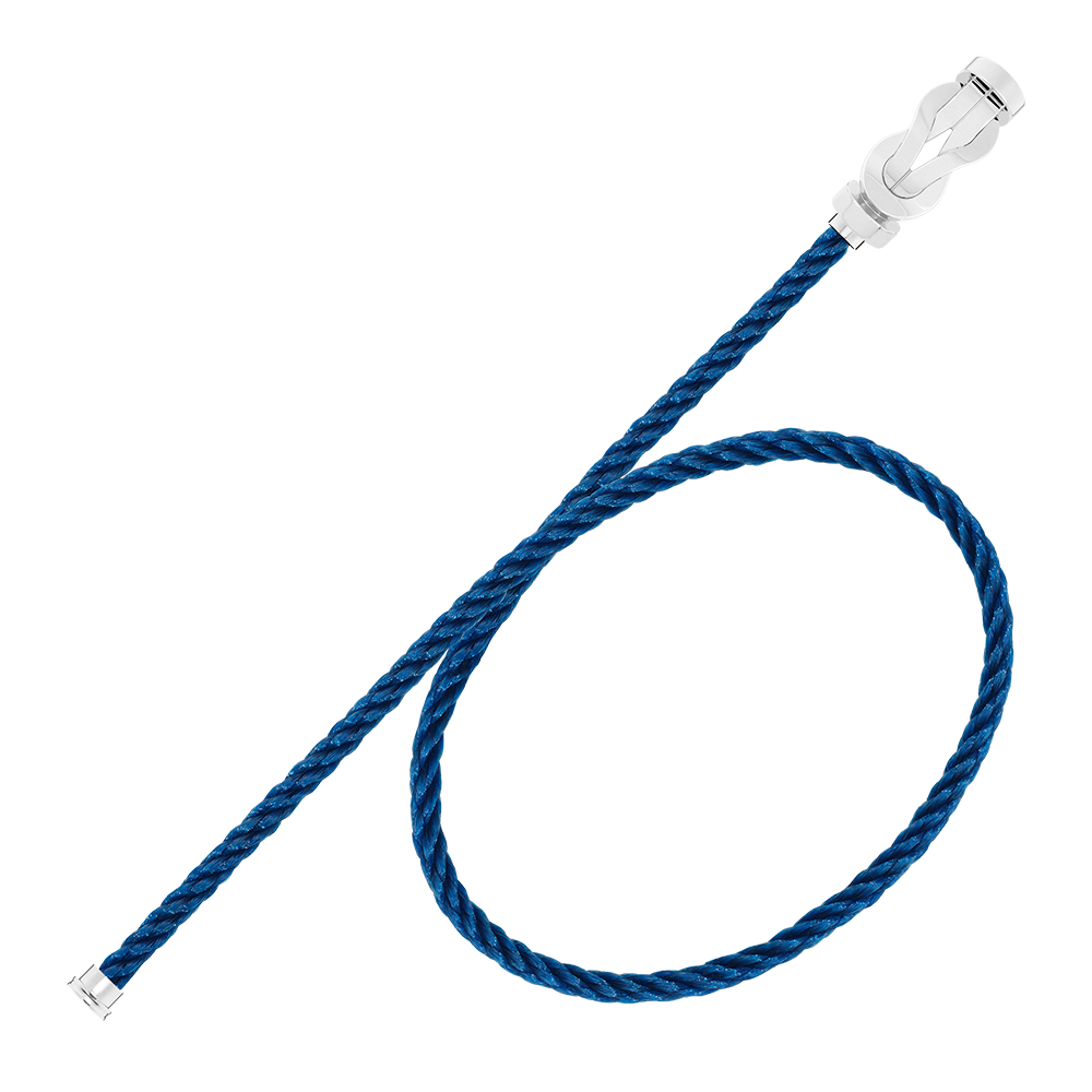 FRED CHANCE INFINIE BRACELET Stainless steel and gold plating WHITE GOLD LARGE MODEL