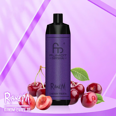 10PCS - Fumot RandM Shisha 10000 Puffs Disposable Vape 18ml 0.6%