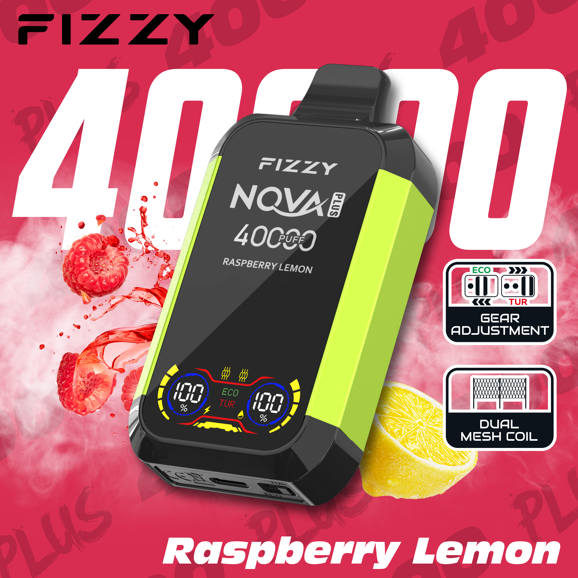 Fizzy 40K Disposable Vape 40ml 5%