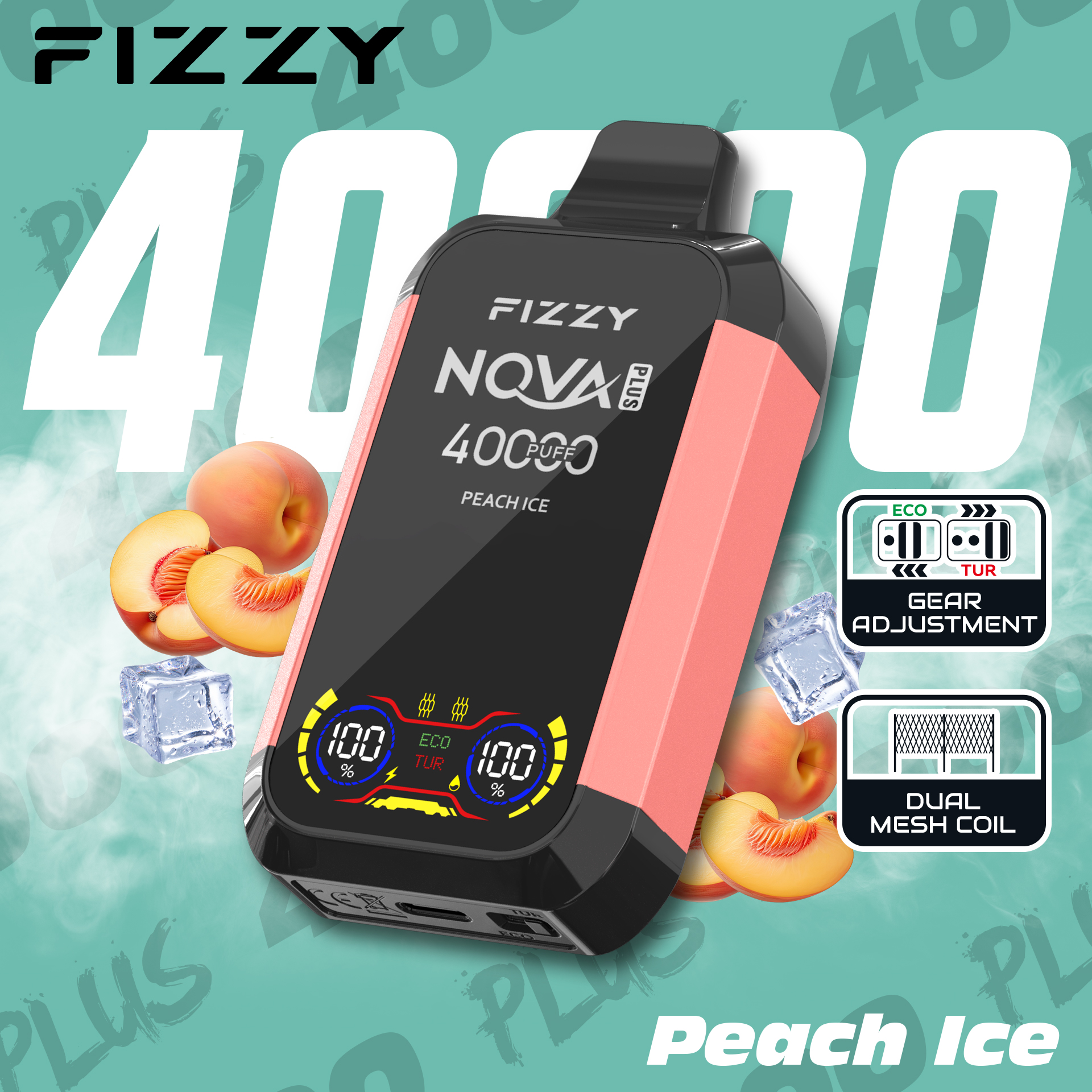 Fizzy 40K Disposable Vape 40ml 5%