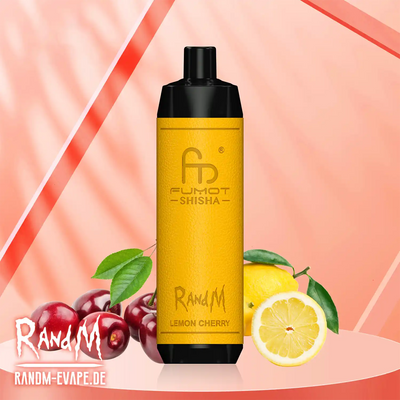 10PCS - Fumot RandM Shisha 10000 Puffs Disposable Vape 18ml 0.6%