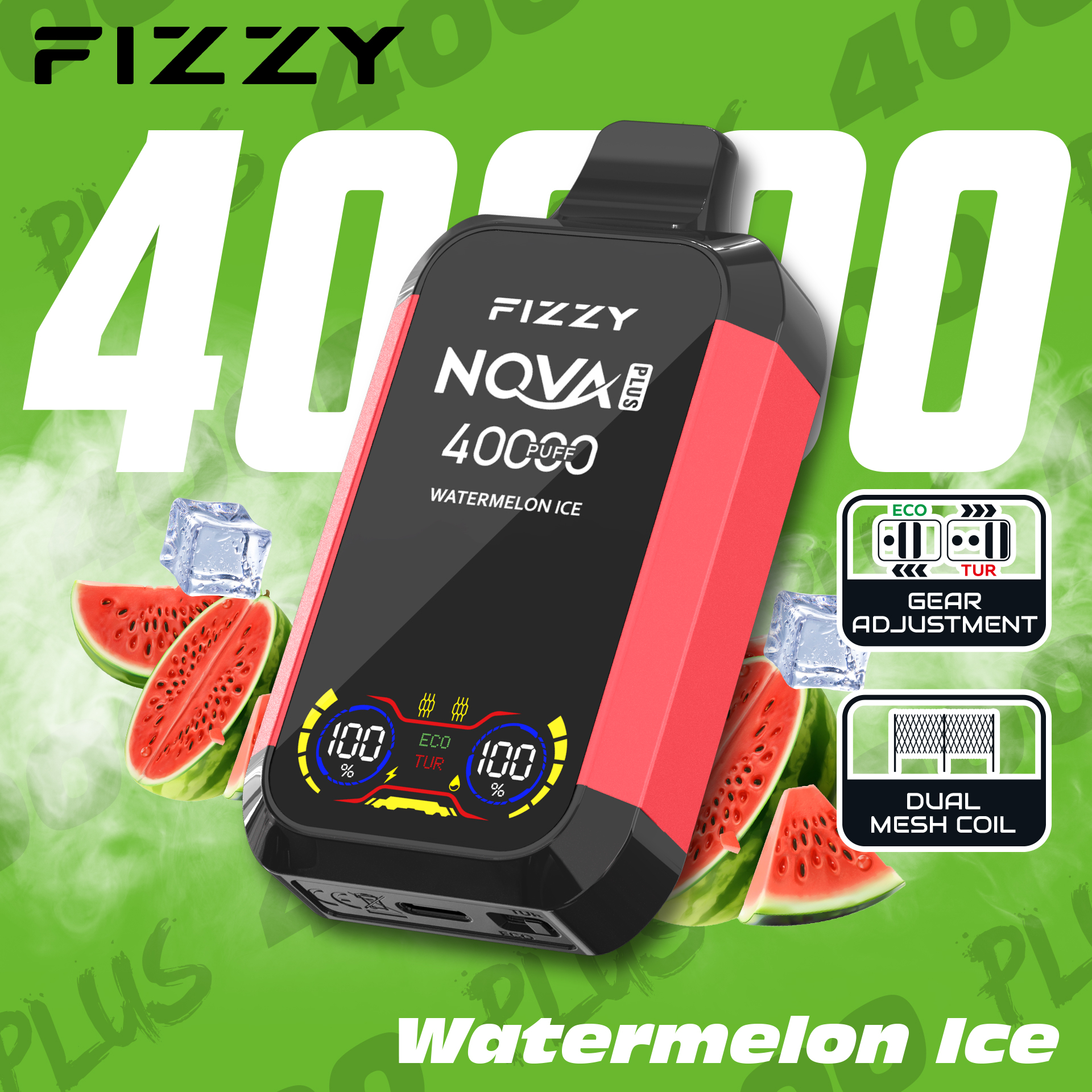 Fizzy 40K Disposable Vape 40ml 5%
