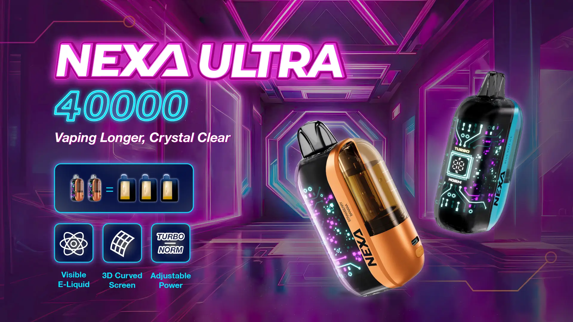 Ultra 40000 Puffs Disposable Vape 20ml 5%