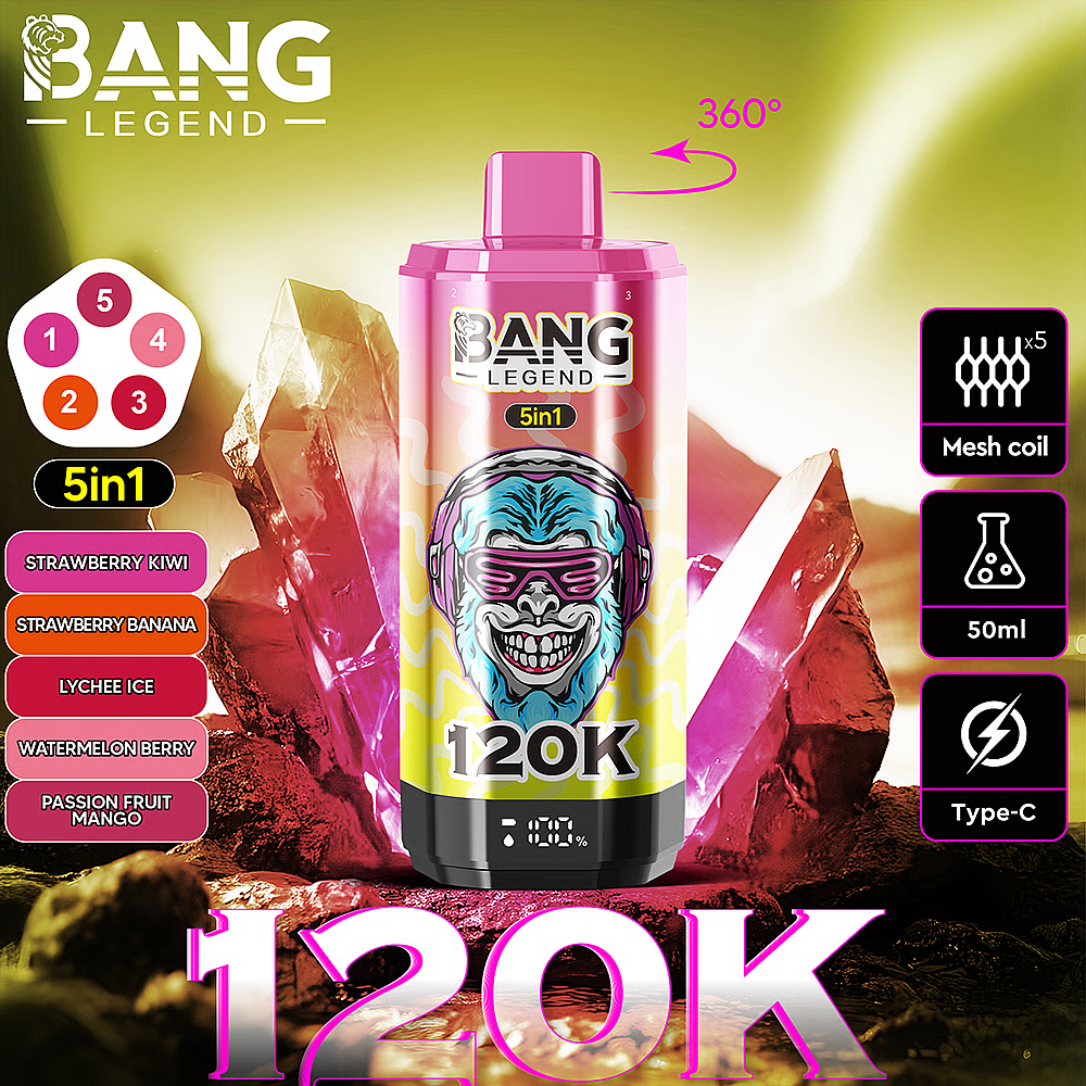 Bang Legend 120K Disposable Vape(US Warehouse)