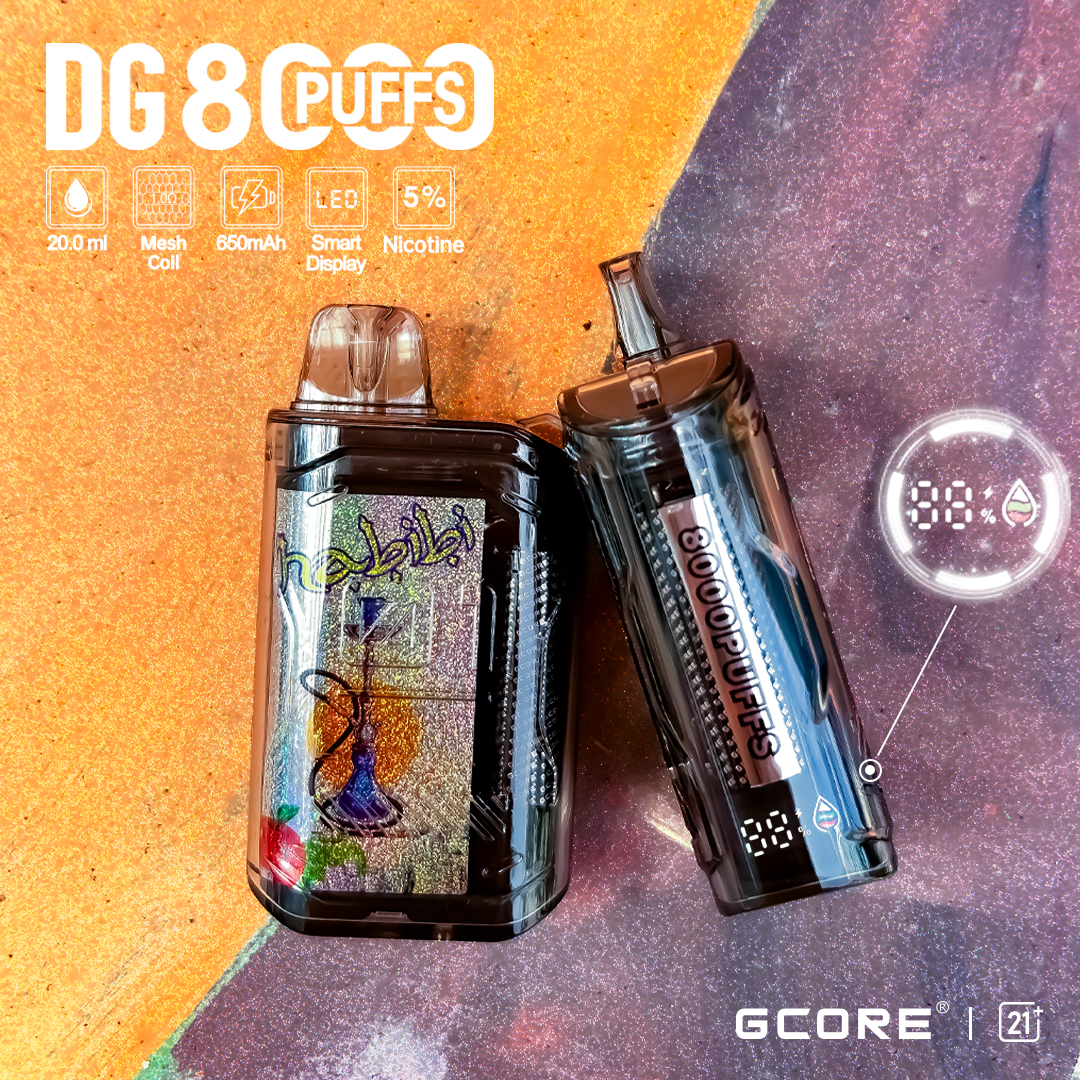 Gcore 8000 Puffs 20ml (US Warehouse)