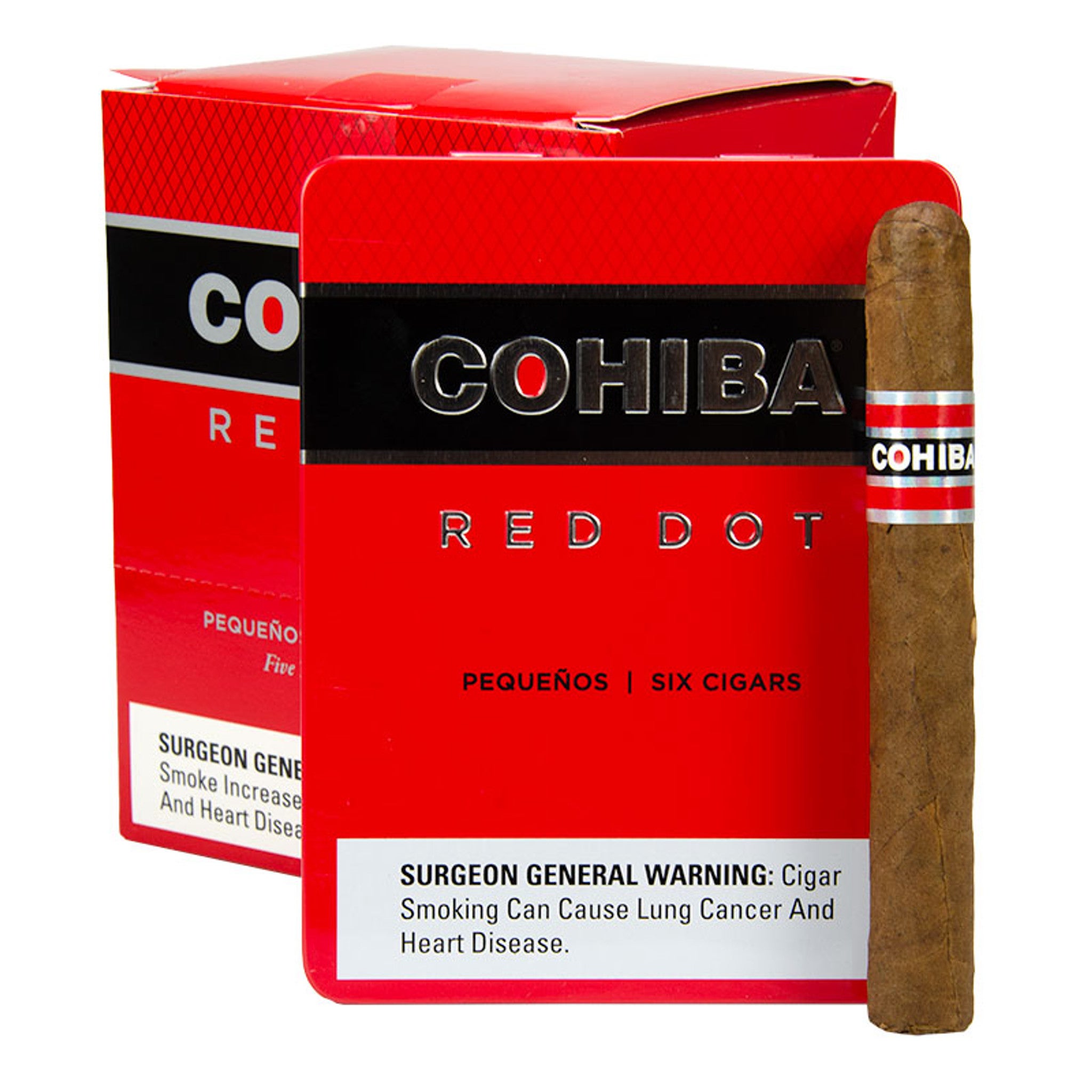 General cigar co. Cohiba Red Dot pequenos 6pk  Single
