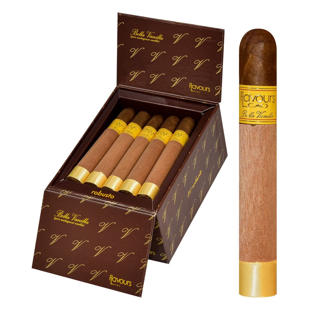 General cigar co. CAO Flavors Bella Vanilla Robusto Box