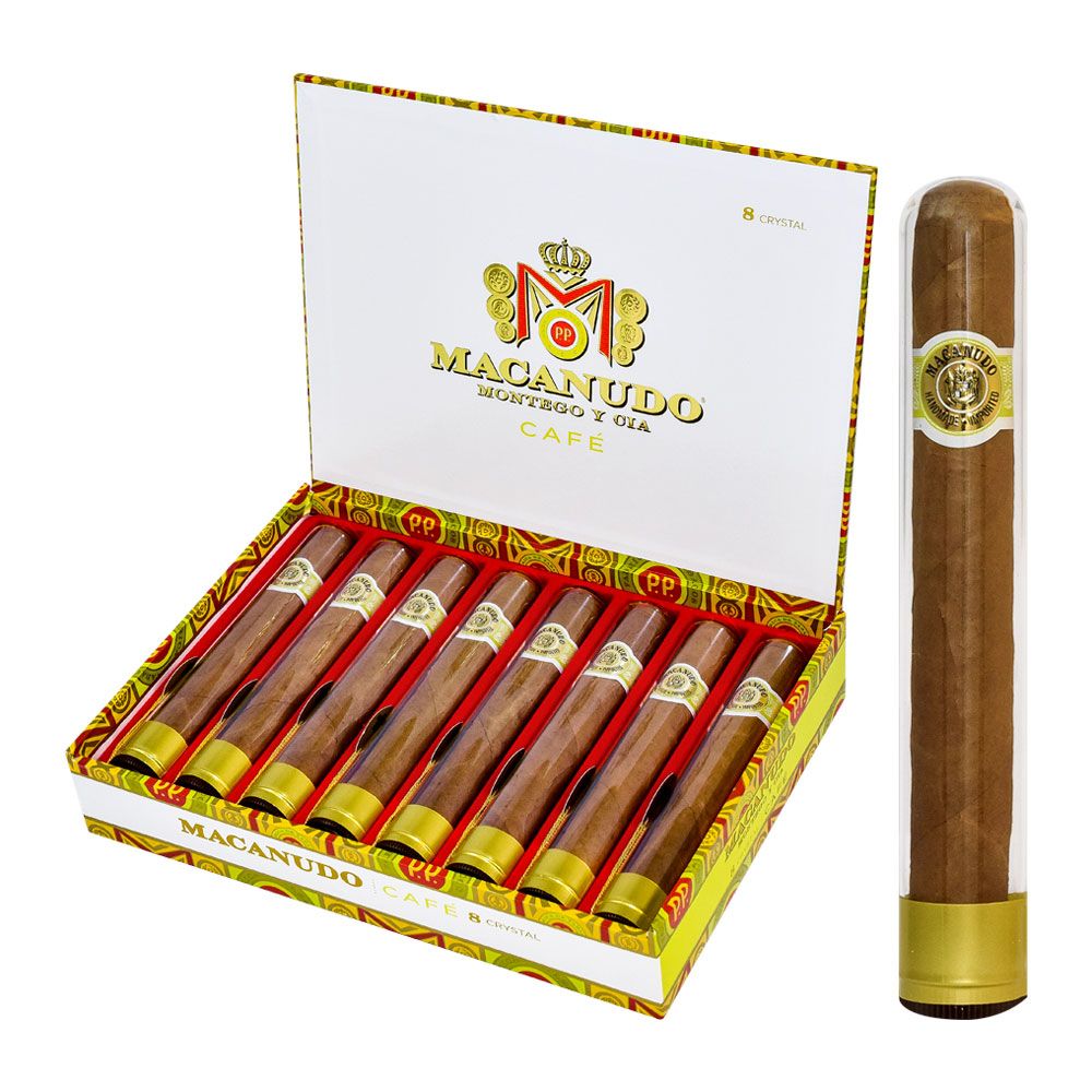 General cigar co. Macanudo Cafe Crystal Tube  Single