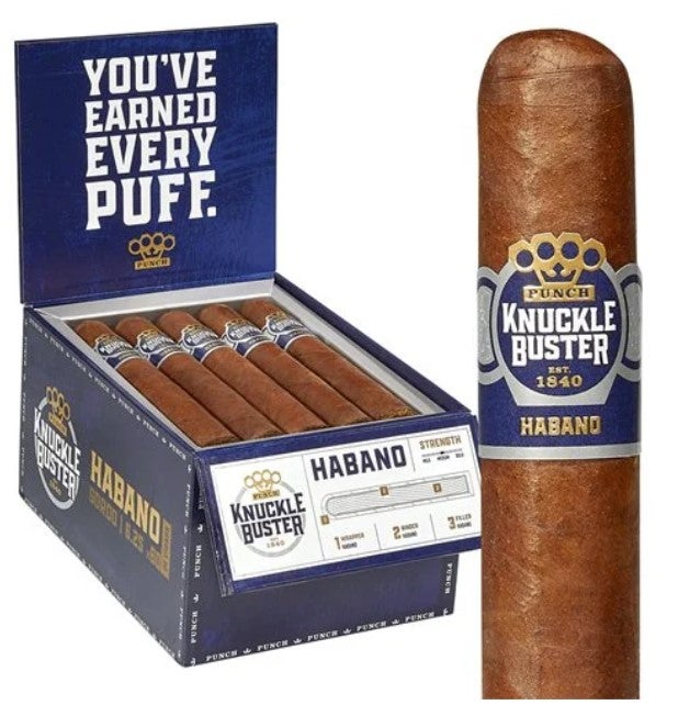 General cigar co. Punch Knuckle Buster Habano Gordo Single