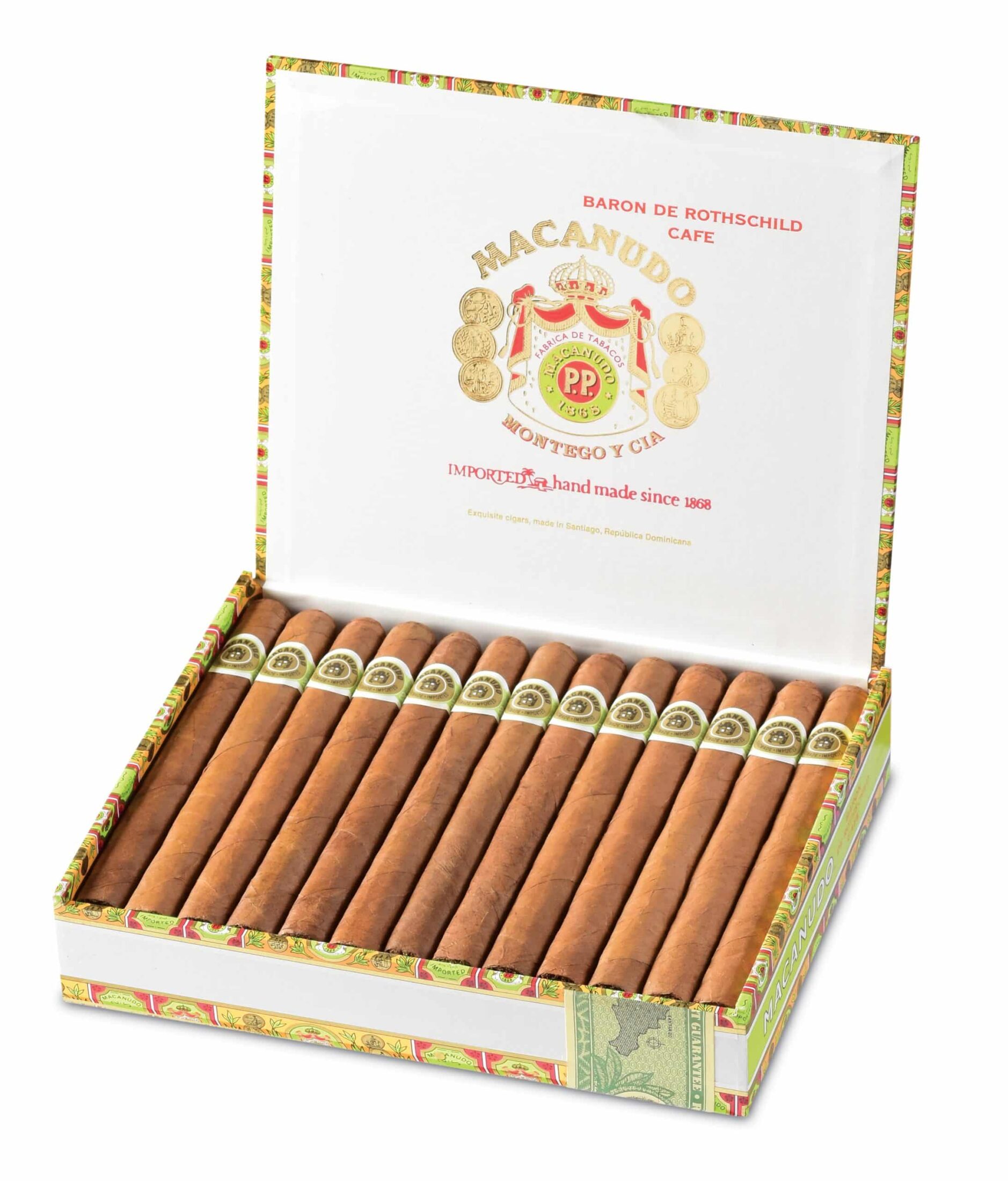 General cigar co. Macanudo Cafe Baron de Rothschild  Single