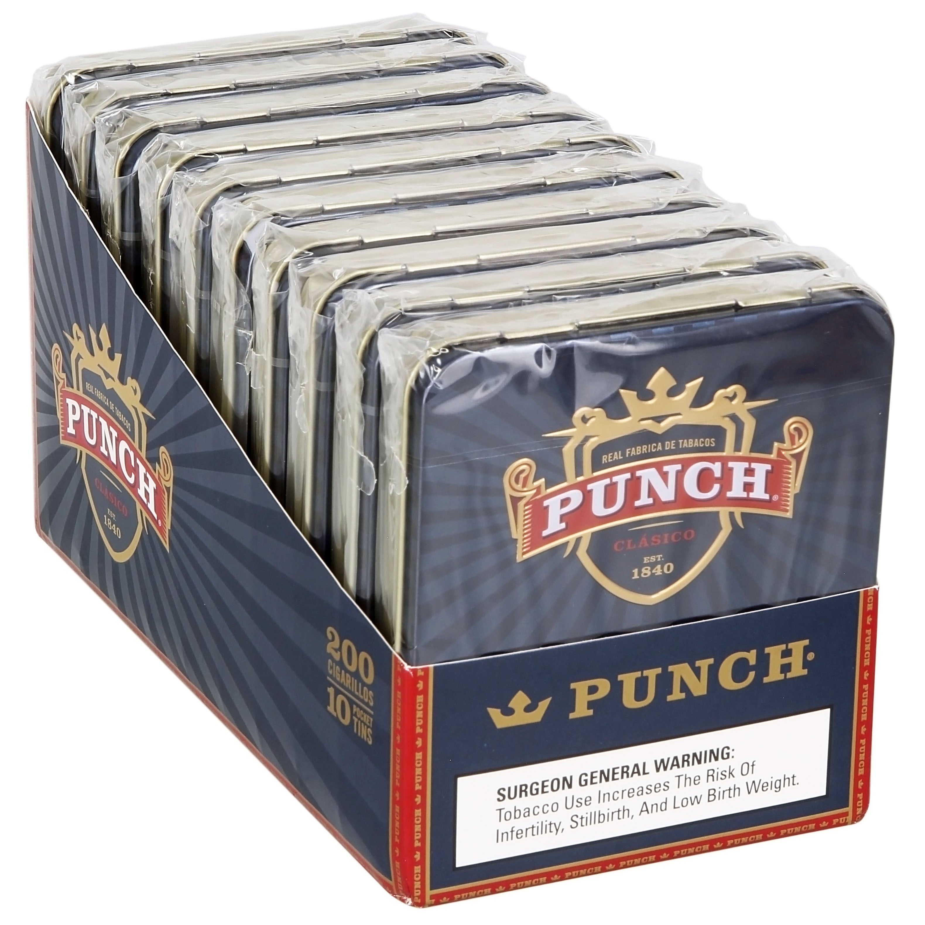 General cigar co. Punch Classic English market selection cigarillos 20pk Single