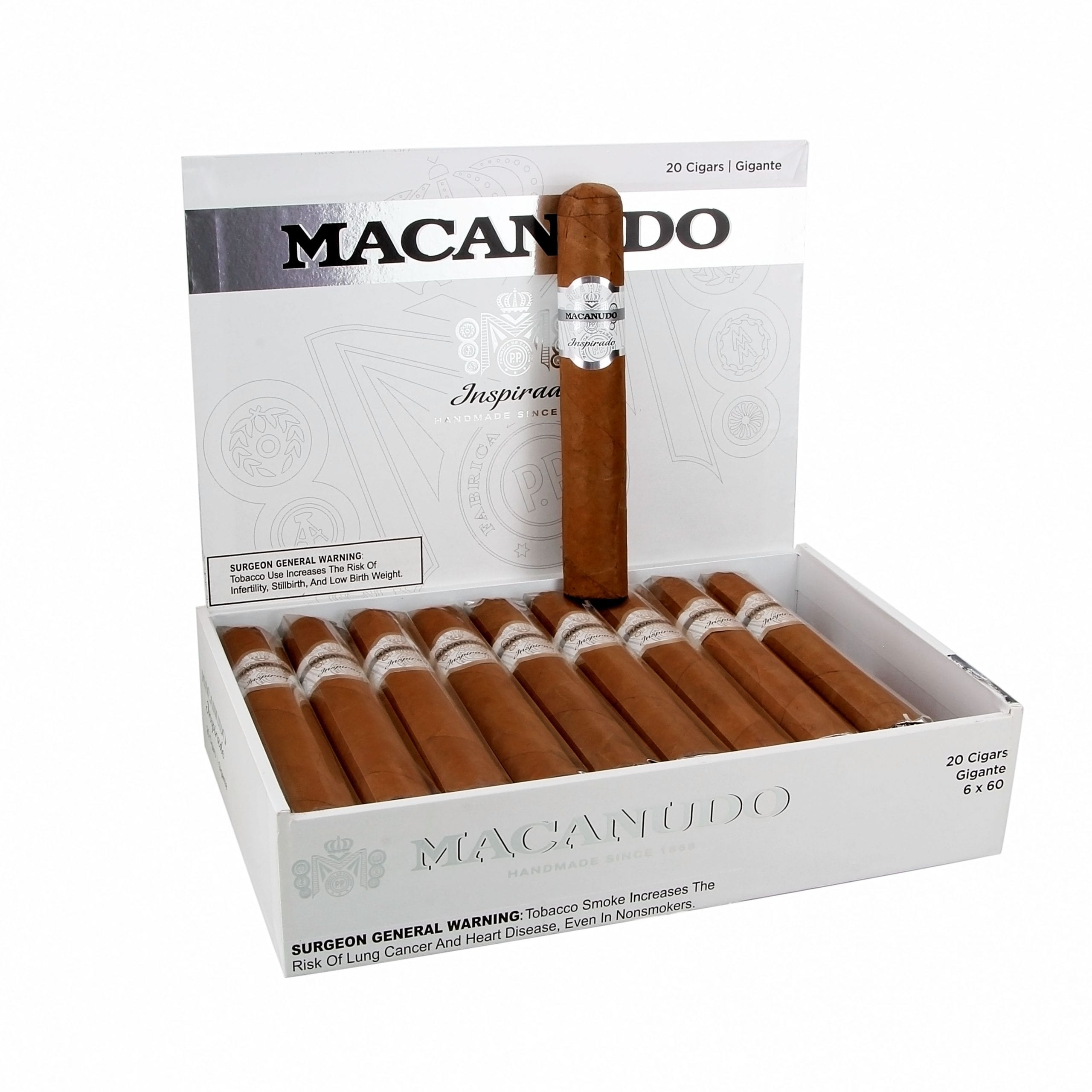 General cigar co. Macanudo Inspirado White Robusto Box