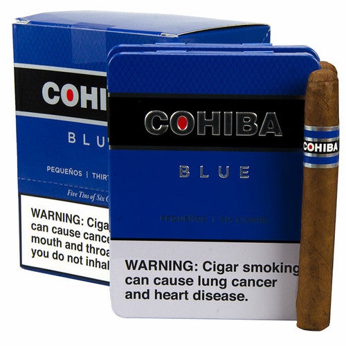 General cigar co. Cohiba Blue Pequeno 6pk  Box