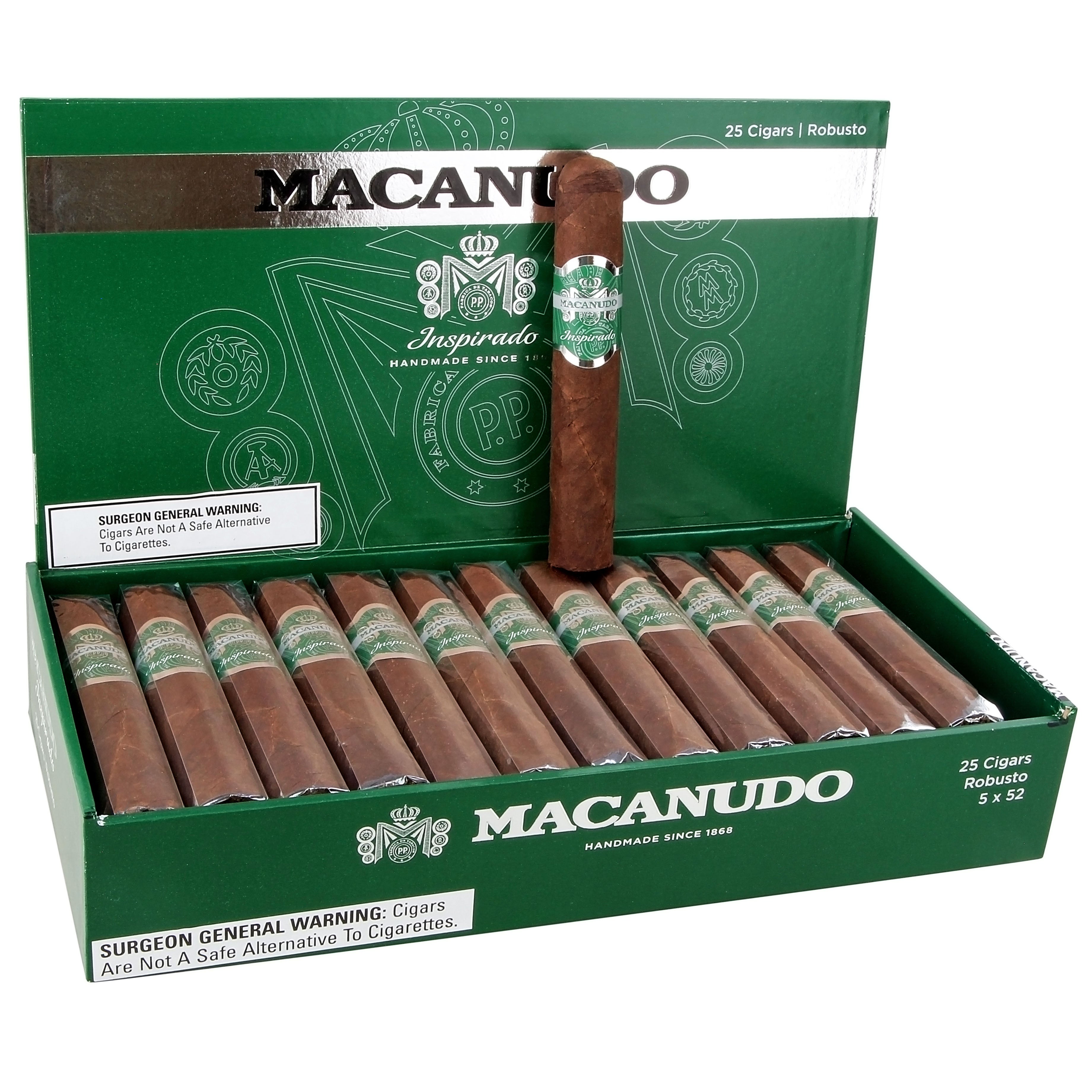 General cigar co. Macanudo Inspirado Green Robusto Single