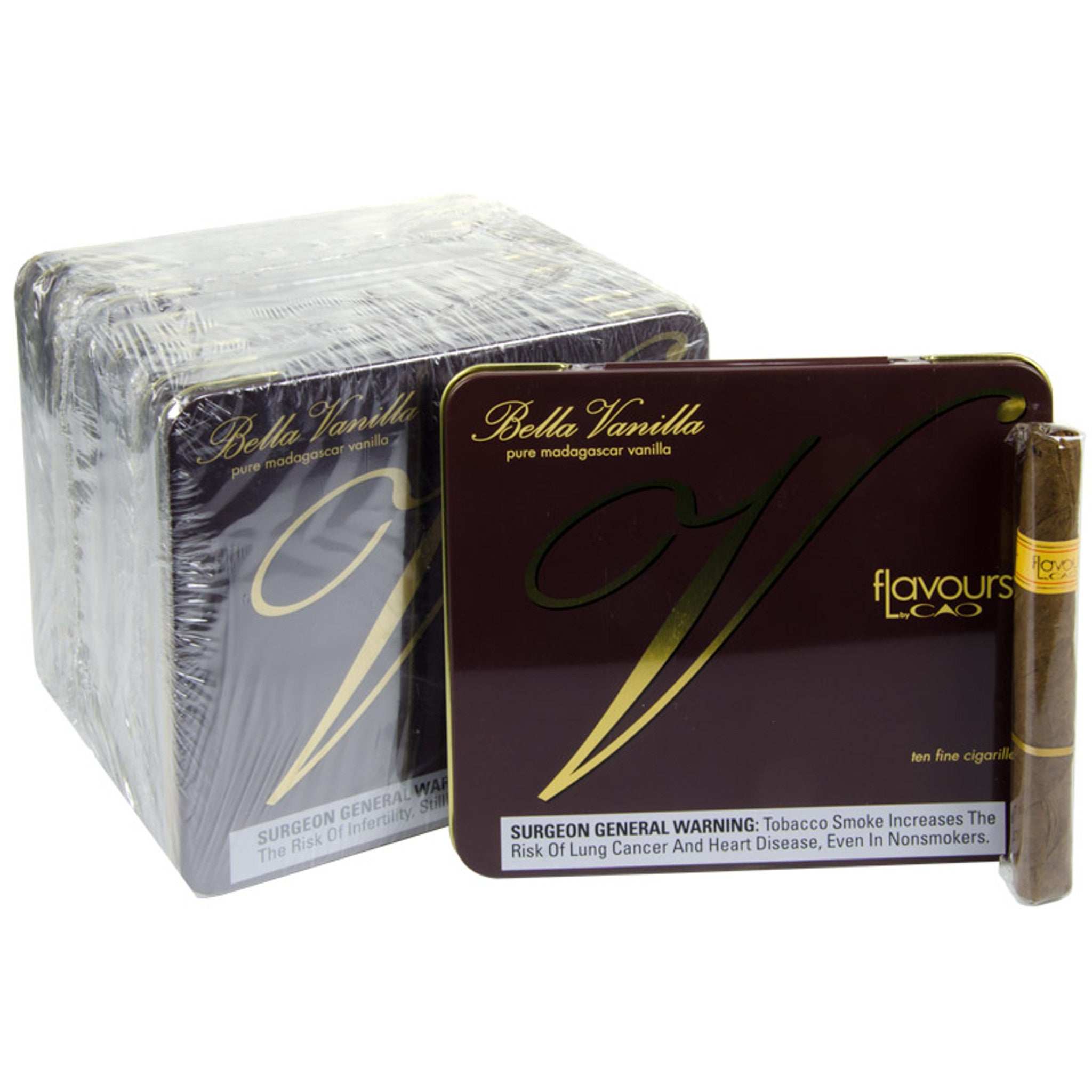General cigar co. CAO Flavors Bella Vanilla Tins 10pk Single