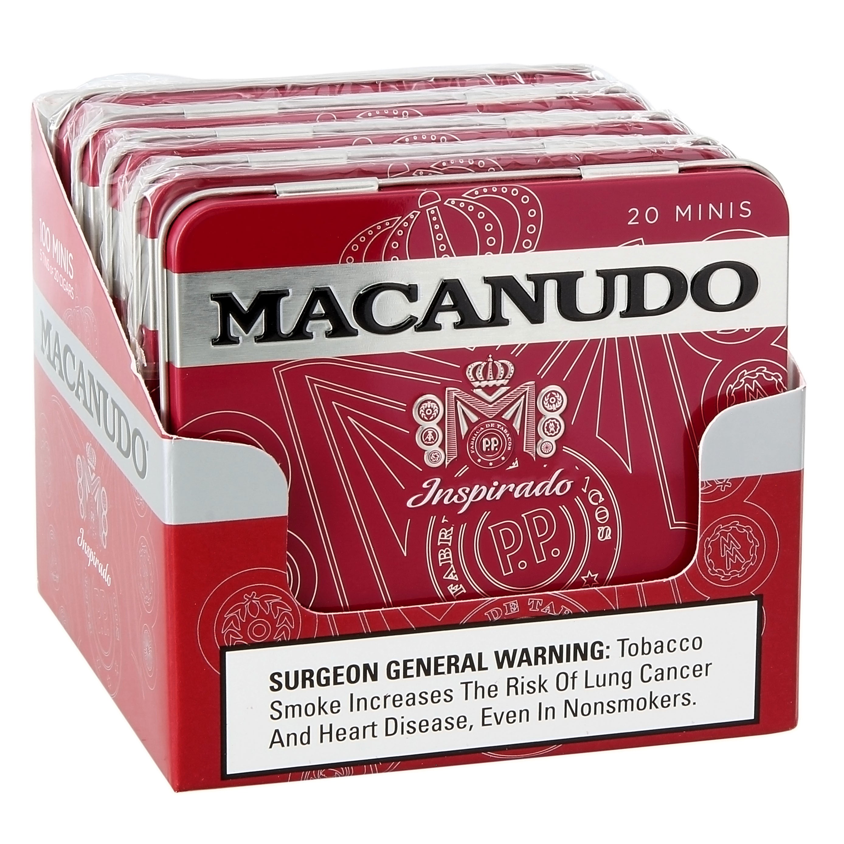 General cigar co. Macanudo Inspirado Red Minis 20pk Single
