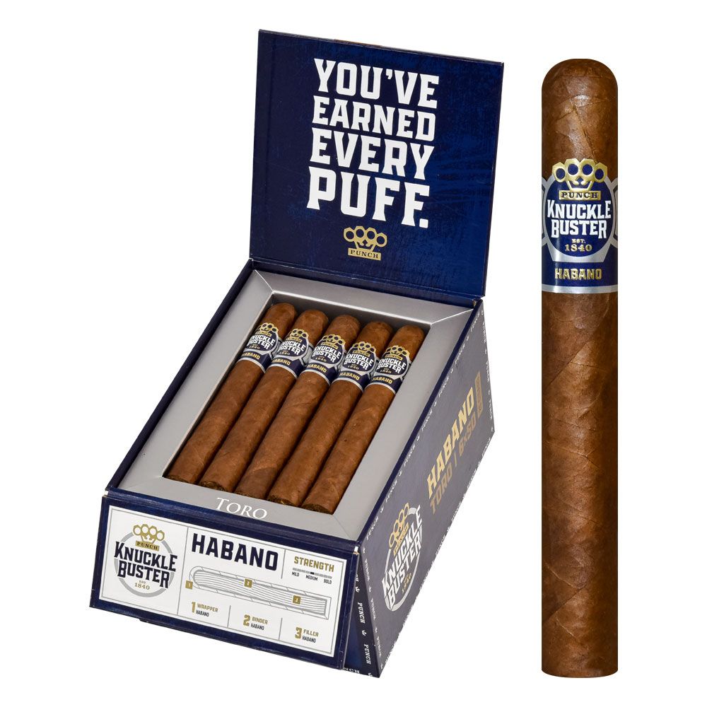 General cigar co. Punch Knuckle Buster Habano Toro Box