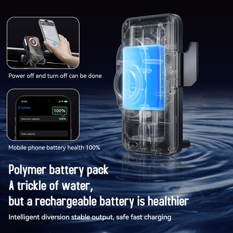 2026 new cool car wireless fast charging holder