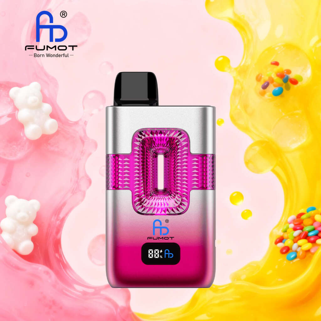 Fumot ECO 2in1 50000 50K Puffs Double Flavors Smart Display Original Rechargeable Disposable Vape