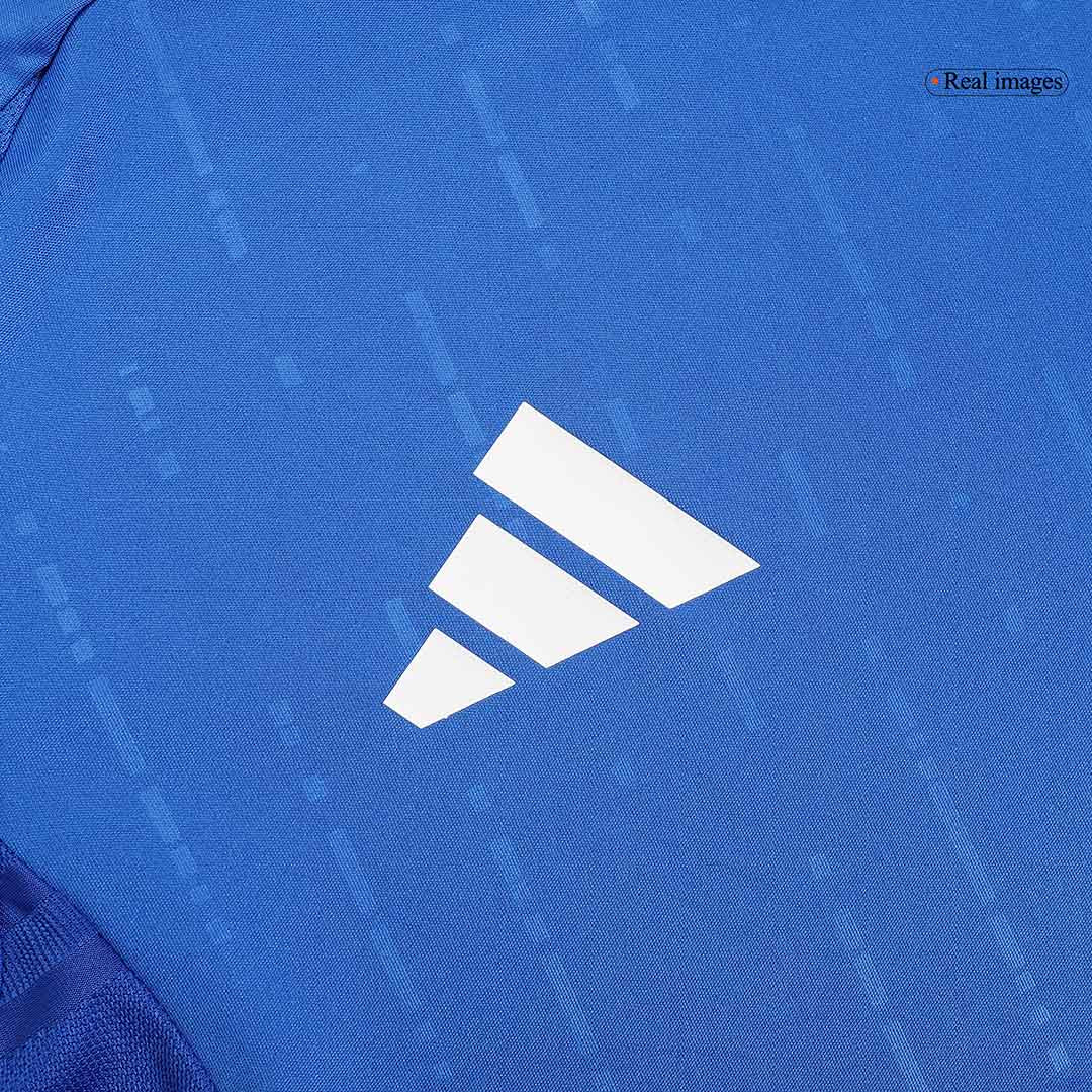 Player Version CHIESA #14 Italy Home Soccer Jersey Euro 2024