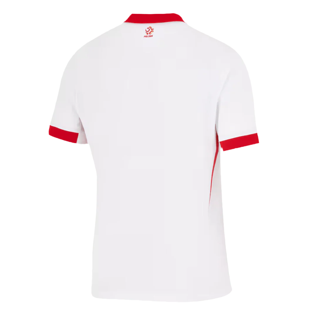 Poland Home Euro 2024 Soccer Jersey